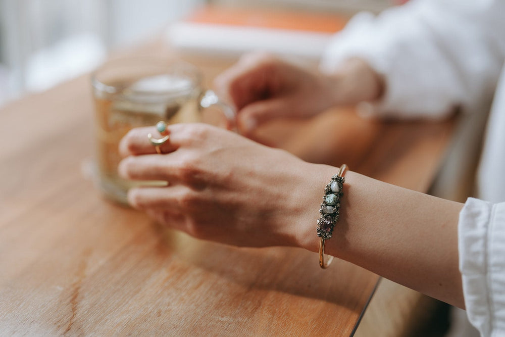 Rivington Raw Stone Bracelet