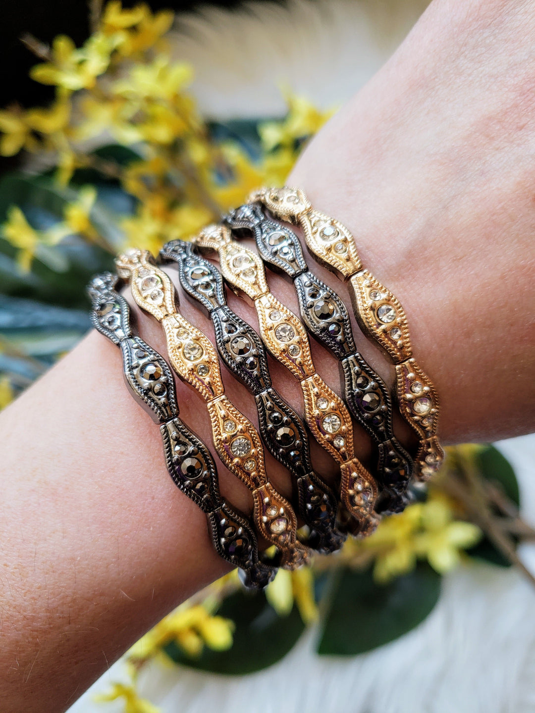 vintage wrap around bracelet